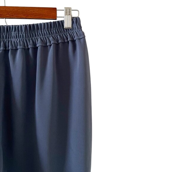 J Crew Reese Woven Crepe Jogger Pants In Gray Size 4 - Picture 10 of 12